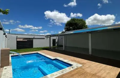 Espaço comercial para festas com piscina – 300m² de terreno em senador canedo-go