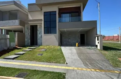 Casa em condomínio fechado com 3 quartos à venda na rua marini, jardins parma, senador canedo, 230 m2 por r$ 1.600.000