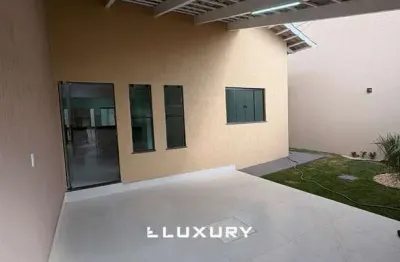 Casa térrea 2 quartos (1suíte) área gourmet –são francisco, senador canedo/go