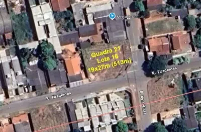 Terreno à venda na Rua Tiradentes, 1, Setor Monte Azul, Senador Canedo