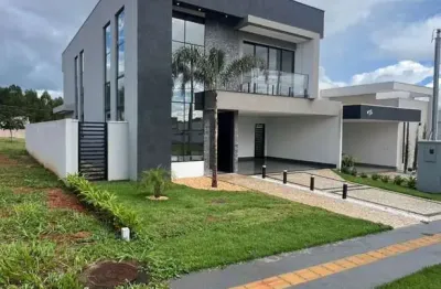 Casa em condomínio fechado com 4 quartos à venda na Alameda Irlanda, 1, Terras Alpha Residencial 2, Senador Canedo