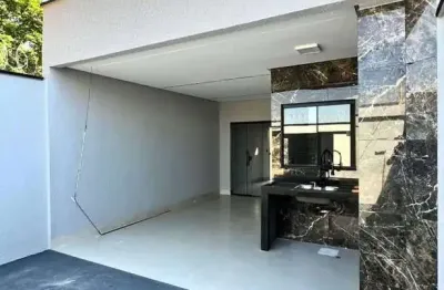 Casa no flor do ipê com 2 quartos e área gourmet – senador canedo