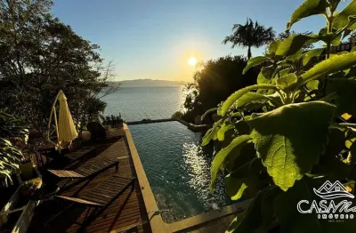 Casa com 6 quartos à venda na rodovia rafael da rocha pires, 200, sambaqui, florianópolis por r$ 4.700.000