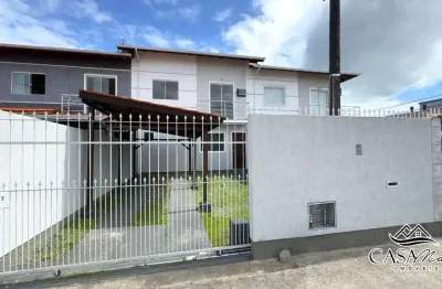 Casa com 2 quartos à venda na rua osvaldo lamim, 219, barra do aririú, palhoça por r$ 350.000