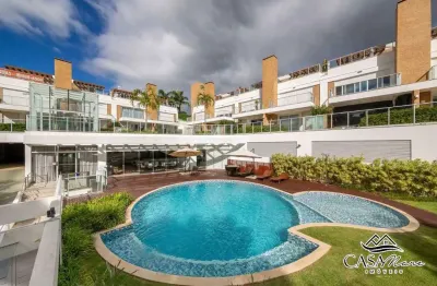 Casa em condomínio fechado com 4 quartos à venda na rodovia haroldo soares glavan, 3434, cacupé, florianópolis por r$ 3.000.000