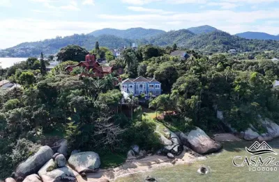 Casa com 5 quartos à venda na rua bico de lacre, 203, cacupé, florianópolis por r$ 12.000.000