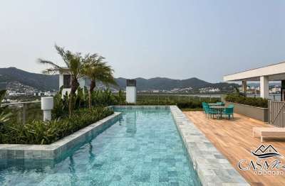Apartamento com 3 quartos à venda na rodovia haroldo soares glavan, 795, cacupé, florianópolis por r$ 1.626.990