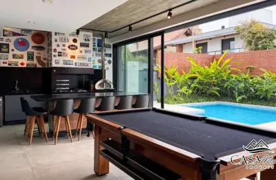 Casa com 4 quartos à venda na avenida dos búzios, 2000, jurerê internacional, florianópolis por r$ 9.500.000