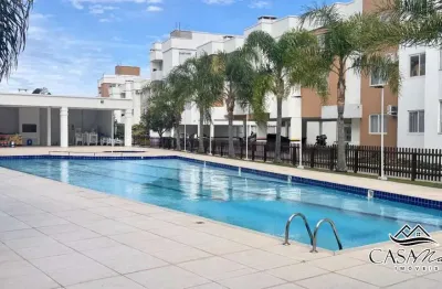 Apartamento com 2 quartos à venda na rodovia virgílio várzea, 4570, canasvieiras, florianópolis por r$ 550.000