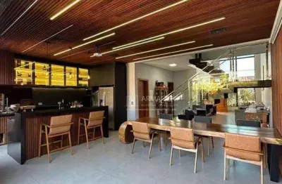 Sobrado com 3 dormitórios à venda, 210 m² por r$ 1.700.000,00 - condomínio araçari - londrina/pr