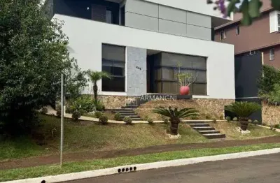 Sobrado com 5 dormitórios à venda, 527 m² por r$ 5.500.000 - royal park residence & resort - londrina/pr