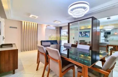 Apartamento mobiliado com 3 quartos para locacao anual - praia brava