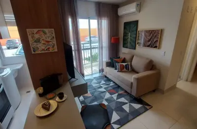 Apartamento dois dormitórios 45 m², jd satélite iris, pronto e novo, ao lado di shopping das bandeiras, varanda, 37 itens de lazer