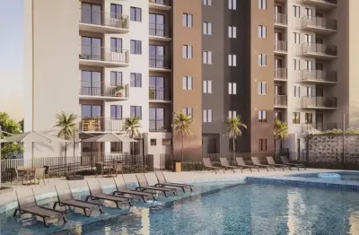 Apartamento 2 dormitórios 43 m² matão, varanda, lazer, mobilidade