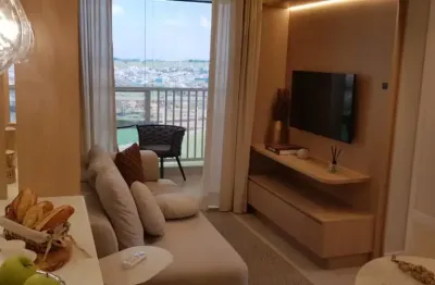 Apartamento 2 dormitórios jd novo anglo, varanda integrada com churrasqueira, lazer e sustentabilidade