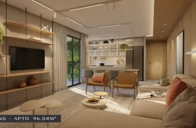 Apartamento 2 dormitórios 2 suítes, parque prado, varanda, lavabo, muito espaço e conforto
