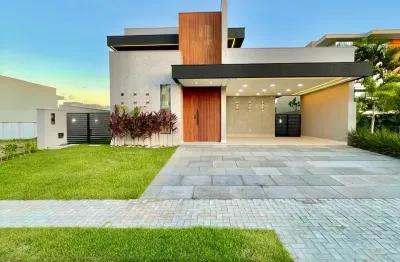 Casa térrea no condomínio jardins amsterdã – 3 suítes, escritório e piscina