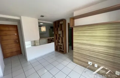 Apartamento à venda em lagoa nova | 2 quartos (1 suíte) | condomínio completo | 57m²