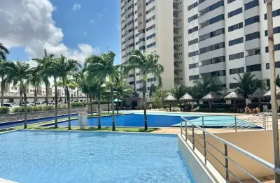 Apartamento 100% mobiliado no Central Park Condomínio Clube | 2 quartos | andar alto | 2 vagas