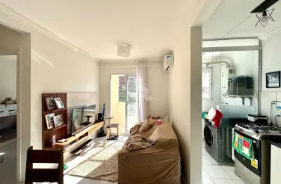 Apartamento com dois quartos, sacada e vaga no teresópolis