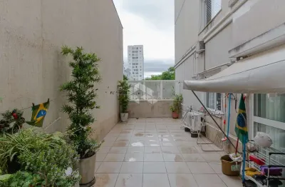 Apartamento garden no bairro santana em porto alegre de 2 dormitórios, terraço e vaga