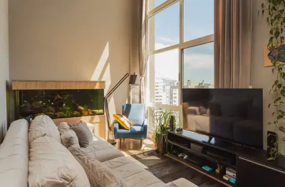 Apartamento de 1 dormitório  duplex com 1 vaga de garagem no bairro central parque