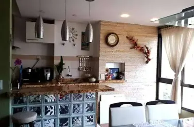 Ideal para investidor imovel está locado  apartamento com 3 quartos sendo 1 suíte, living com sacada e churrasqueira, 02 vagas de garagem