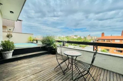Cobertura com 202m² , 2 quartos , 2 vagas cobertas à venda no Jardim Lindóia, Porto Alegre-RS