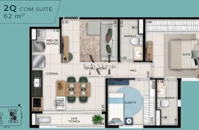 Apartamento com 2 quartos à venda na Rua T 30, 2443, Setor Bueno, Goiânia