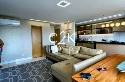 Conforto e sofisticação: apartamento mobiliado com 3 suítes com design exclusivo