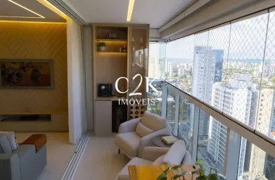 Entregue em 2024! 3 suítes, andar alto, mobiliado e com lazer completo!