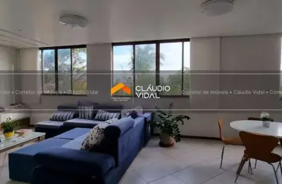 Lindo apartamento com vista mar, 282 m2, 5 suítes em  itapuã, salvador, ba