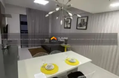 Apartamento mobiliado com 50 m² no 1/4, caminho das árvores - salvador - ba