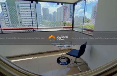 Excelente apartamento com 4/4 com dependências no lot. aquarius (pituba