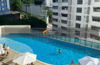 Apartamento decorado com 85 m²,  3/4 na  federação - salvador/ba