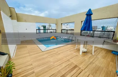 Linda cobertura com 145m², 3 suítes, pituba, salvador - ba