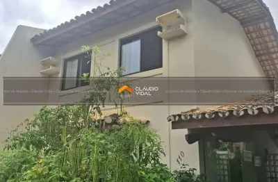 Casa duplex, 3/4 com piscina em lindo condomínio em praia do flamengo, salvador - ba