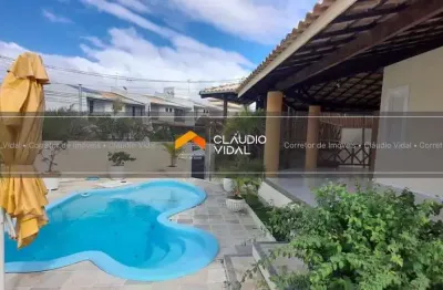 Aluguel de ótima casa em condominio  com 3/4 em vilas do atlântico, lauro de freitas - ba