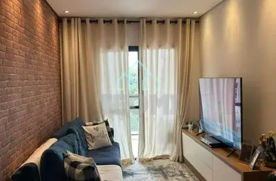 Apartamento com 2 dormitórios à venda, 65 m² por r$ 370.000 - analisa permuta por casa - condominio