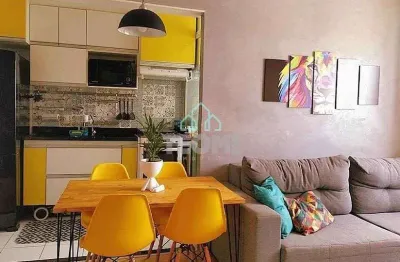 Apartamento com 2 dormitórios à venda, 56 m² por r$ 250.000,00 - bosque flamboyant - taubaté/sp