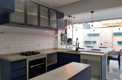 Sobrado com 3 dormitórios à venda, 182 m²  - Bosque Flamboyant - Taubaté/SP