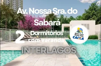 Apartamentos de 2 dormitórios com varanda em interlagos na avenida sabará, ótima localização!
