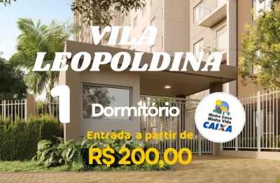 Vila  leopoldina. apartamentos de 1 dormitório com varanda em ótima localização !