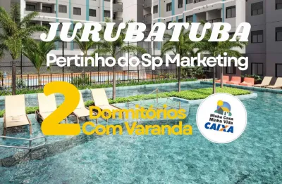 Jurubatuba, pertinho do shopping sp marketing. apartamentos de 2 dormitórios com varanda, grande área de lazer !