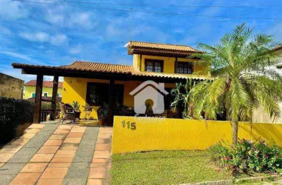 Casa com 4 dormitórios à venda, 202 m² por r$ 980.000,00 - balneário são pedro ii - são pedro da aldeia/rj