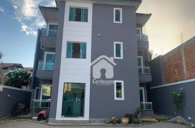 Apartamento com 3 dormitórios à venda, 90 m² por r$ 335.000,00 - fluminense - são pedro da aldeia/rj