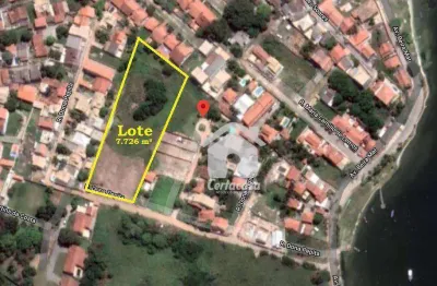 Terreno à venda, 7720 m² por r$ 900.000,00 - praia do sudoeste - são pedro da aldeia/rj