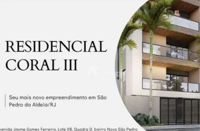 Apartamento com 2 dormitórios à venda, 77 m² por r$ 393.120,00 - alecrim - são pedro da aldeia/rj