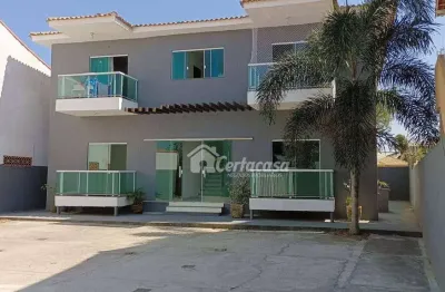 Apt térreo de frente no bairro porto em são pedro da aldeia-rj.