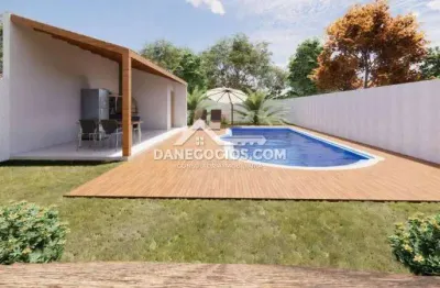 Projeto em mairiporã casa com piscina  (já em execução) por r$ 499.000,00